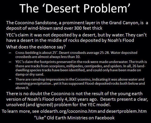 Old Earth Ministries Meme Desert