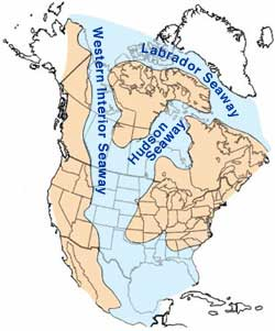 Cretaceous seaway